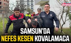 Samsun'da film gibi kovalamaca!