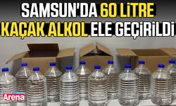 Samsun'da kaçak alkol operasyonu!