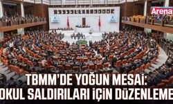 TBMM’de yoğun mesai: Okul saldırıları için düzenleme