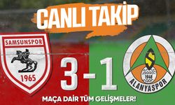 Alanyaspor-Samsunspor maçının tüm detayları (2-3)