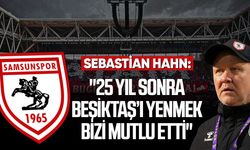 Sebastian Hahn: "25 yıl sonra Beşiktaş’ı yenmek bizi mutlu etti"