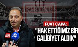Fuat Çapa: "Hak ettiğimiz bir galibiyet aldık"