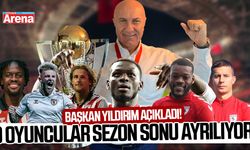 Başkan Yıldırım açıkladı: Samsunspor'da o oyuncular ayrılıyor!