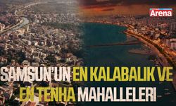 Samsun’un en kalabalık ve en tenha mahalleleri