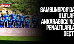Samsunspor'da U16 Ankaragücü'nü penaltılarla geçti