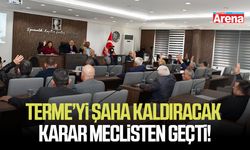 Terme'nin kalkınması için dev adım!