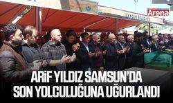 Arif Yıldız Samsun'da son yolculuğuna uğurlandı