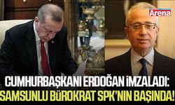 Cumhurbaşkanı Erdoğan imzaladı: Samsunlu bürokrat'a önemli görev