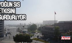 Samsun'da yoğun sis etkisini sürdürüyor