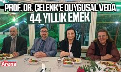 OMÜ'den Peruze Çelenk'e anlamlı veda