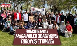 Samsun Mali Müşavirler Odası'ndan yürüyüş etkinliği