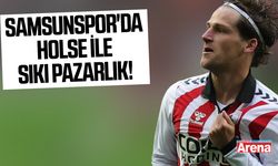 Samsunspor'da Holse ile sıkı pazarlık!