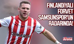 Finlandiyalı forvet Samsunspor'un radarında!