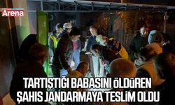 Samsunda tartıştığı babasını öldüren şahıs jandarmaya teslim oldu