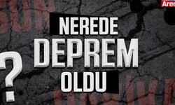 Son dakika deprem mi oldu? Nerede, kaç büyüklüğünde?