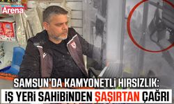 Samsun’da kamyonetli hırsızlık: İş yeri sahibinden şaşırtan çağrı!