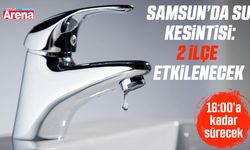 Samsun'da su kesintisi!