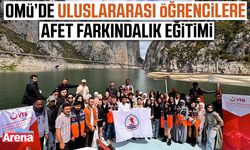 OMÜ’de uluslararası öğrencilere afet farkındalık eğitimi