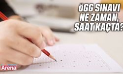 ÖGG sınavı ne zaman, saat kaçta?