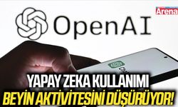 Yapay zeka kullanımı beyin aktivitesini düşürüyor!