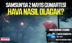 Sağanak yağış sürecek! 2 Mayıs Samsun'da hava durumu