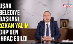 Uşak Belediye Başkanı Özkan Yalım CHP'den ihraç edildi