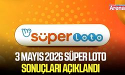 3 Mayıs 2026 Süper Loto sonuçları açıklandı