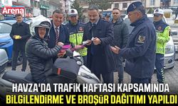 Havza'da sürücüler bilgilendirildi