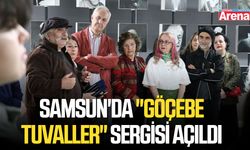 Samsun'da "Göçebe Tuvaller" sergisi açıldı