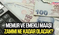 Memur ve emekli maaşı zammı ne kadar olacak?
