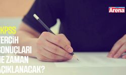 EKPSS tercih sonuçları ne zaman açıklanacak?