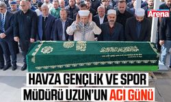 Havza Gençlik ve Spor İlçe Müdürü Uzun’un acı günü