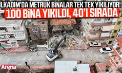 Samsun'da metruk binalar tek tek yıkılıyor!