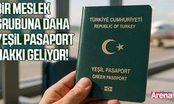 Bir meslek grubuna daha yeşil pasaport hakkı geliyor!