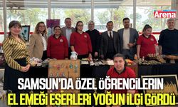 Samsun'da Engelliler Haftası'nda anlamlı sergi