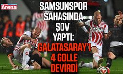 Samsunspor sahasında şov yaptı! 4-1