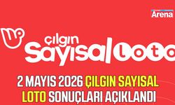 2 Mayıs 2026 Çılgın Sayısal Loto sonuçları açıklandı