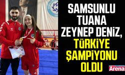 Samsunlu Tuana Zeynep Deniz, Türkiye şampiyonu oldu