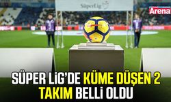 Süper Lig’de küme düşen 2 takım belli oldu