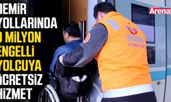 Demir yollarında 9 milyon engelli yolcuya ücretsiz hizmet