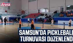 Samsun’da pickleball turnuvası düzenlendi