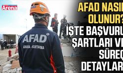 AFAD nasıl olunur? İşte başvuru şartları ve süreç detayları