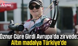 Öznur Cüre Girdi Avrupa’da zirvede: Altın madalya Türkiye’de