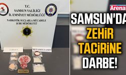 Samsun'da zehir tacirine darbe!