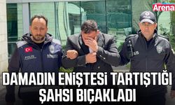 Samsun'da damadın eniştesi tartıştığı şahsı bıçakladı