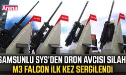 Samsunlu SYS’den dron avcısı silah: M3 FALCON ilk kez sergilendi