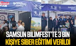 Samsun Bilimfest’te 3 bin kişiye siber eğitimi verildi