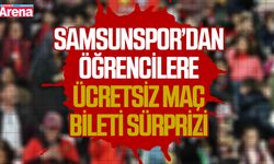 Samsunspor’dan öğrencilere ücretsiz maç bileti sürprizi