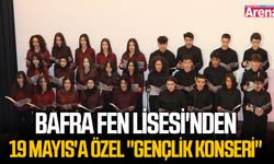 Bafra Fen Lisesi'nden 19 Mayıs'a özel "Gençlik Konseri"