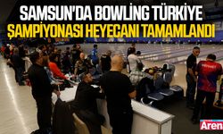 Samsun'da Bowling Türkiye Şampiyonası heyecanı tamamlandı